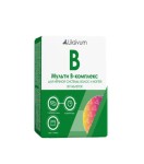 Мульти В-комплекс, Liksivum (Ликсивум) таблетки 520 мг 30 шт БАД к пище для нервной системы волос и ногтей