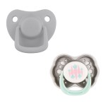 Соска-пустышка силиконовая, Lubby (Лабби) 1 шт арт. 11401 Малыши и малышки симметричный сосок кольцо колпачок с 0 мес