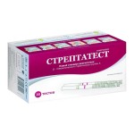 Стрептатест, 20 шт экспресс-тест для определения В-гемолитического стрептококка группа А