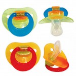 Соска-пустышка силиконовая, Пома 1 шт арт. 2512з для самых маленьких ортодонтическая с рождения зеленая