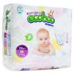 Подгузники, Ecoboo (Экобо) 4-9 кг р.  M 22 шт