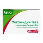 Моксонидин-Тева, таблетки покрытые пленочной оболочкой 0.4 мг 30 шт