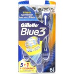 Станок одноразовый для бритья, Gillette (Жиллет) 6 шт блю 3